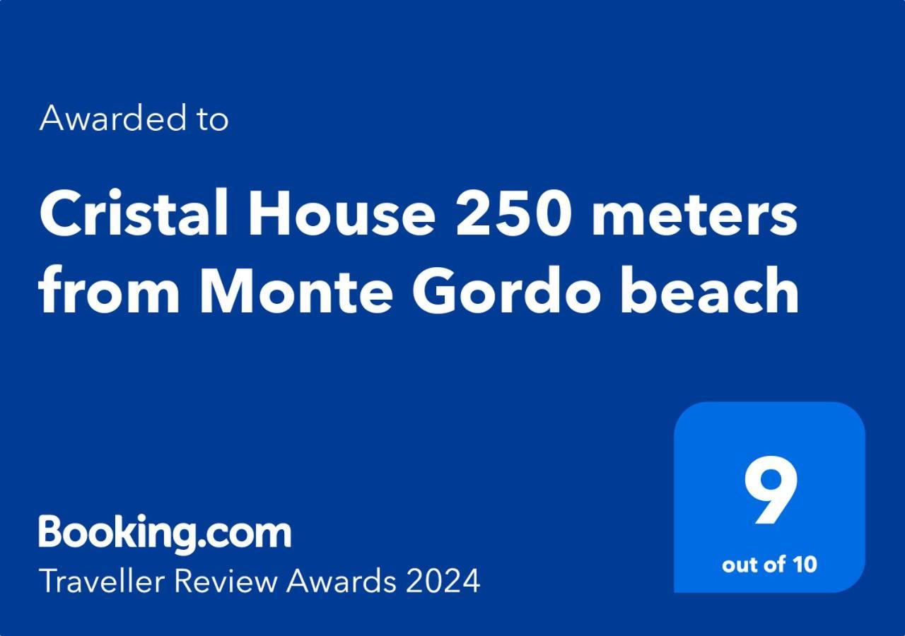 Cristal House 250 Meters From Monte Gordo Beach Eksteriør billede